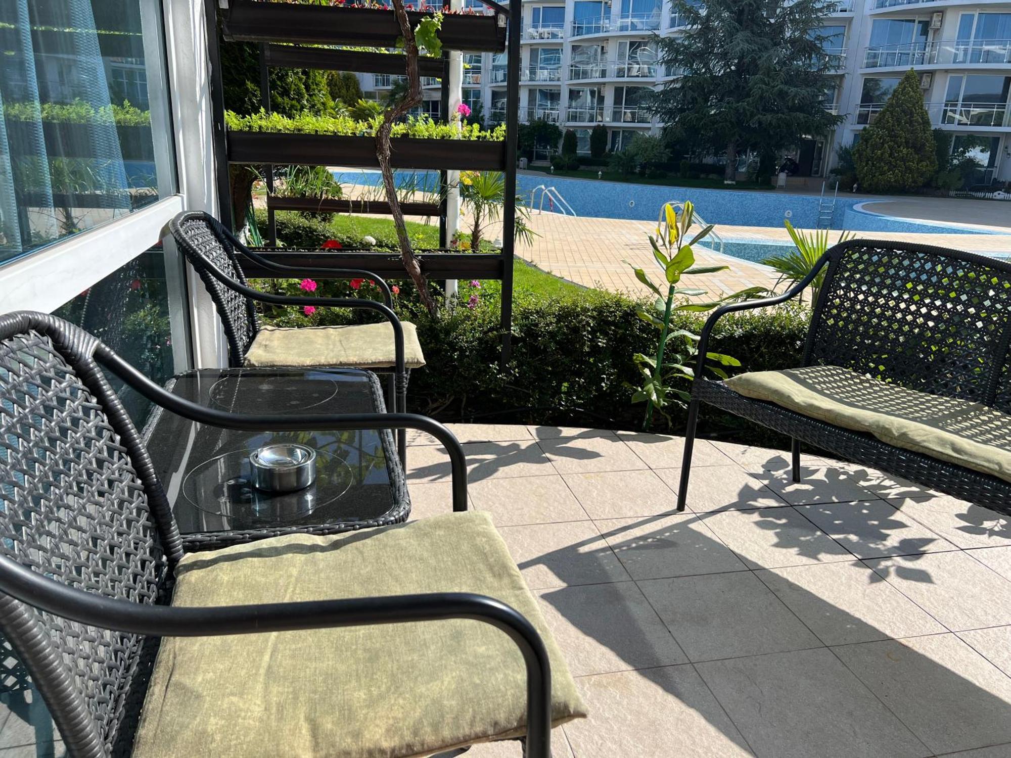Apartment With Terrace In Spa Complex Μπουργκάς Εξωτερικό φωτογραφία
